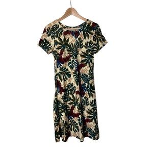 Hilo Hattie Hawaiian Originals Rayon Floral Dress S